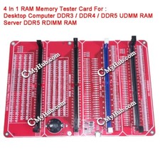 Desktop DDR3 DDR4 DDR5  Server DDR5 RAM Memory Diagnostic Analyzer Tester Card