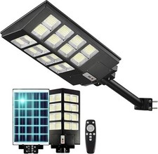 PFCTART Solar Parking Lot Light 100000LM Commercial Outdoor Solar Streets Light