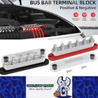 <!--F#f_0-->Dual M10 Bus Bar 12V-48V 600A Power Distribution Block 6xM10 Posts Stud Terminal<!--F/-->