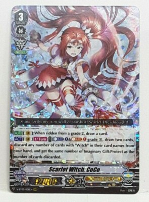 Cardfight Vanguard Scarlet Witch, CoCo V-BT03/008EN RRR Oracle Think Tank