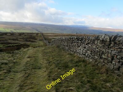 Photo 6x4 Moorland dropping down towards Upper Nidderdale Lofthouse/SE10 c2014
