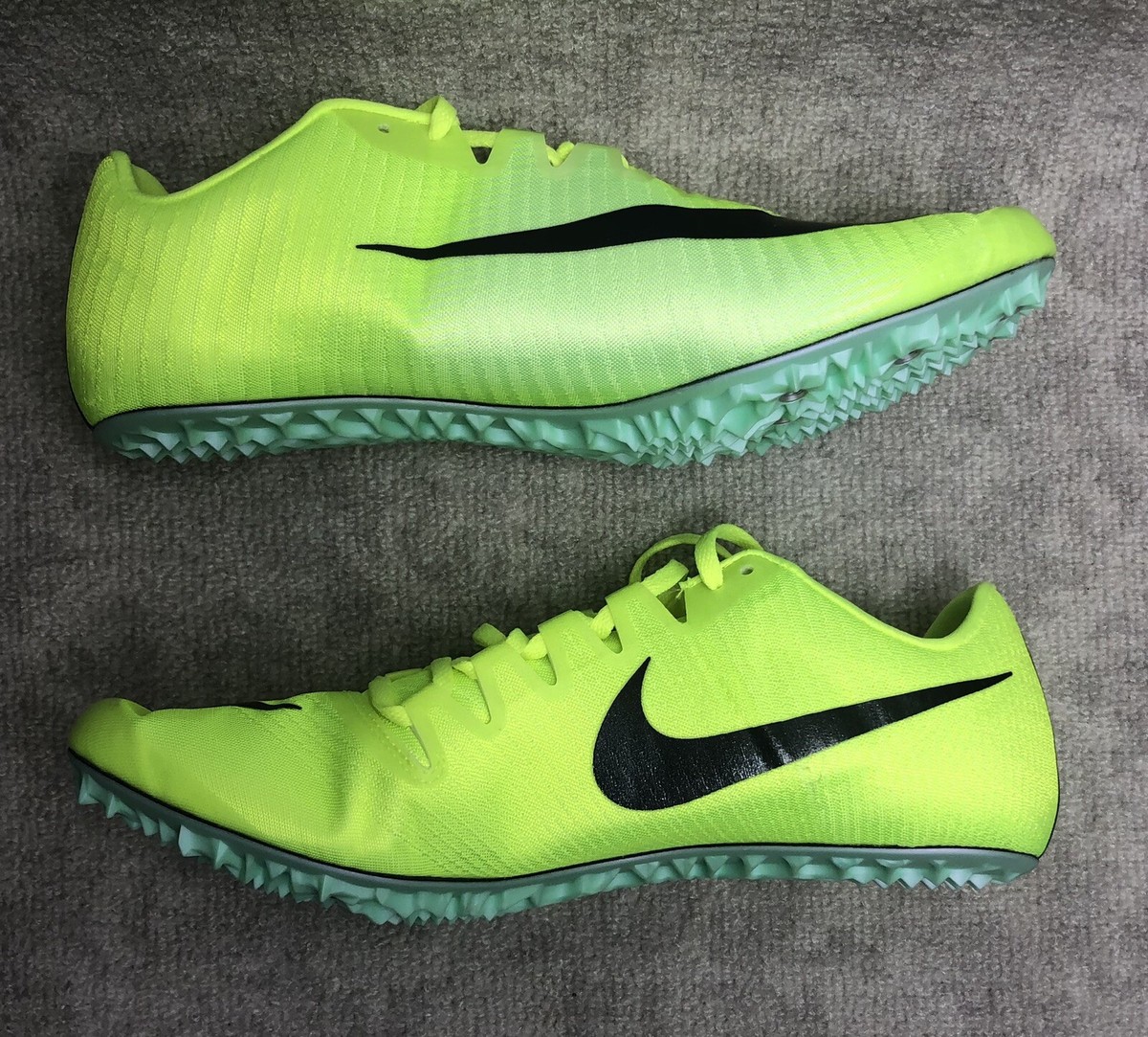 NEW Nike Zoom Ja Fly 3 US Men's Size 10 “Volt” Track w/ Spikes \u0026 Tool DR9956-700 | eBay