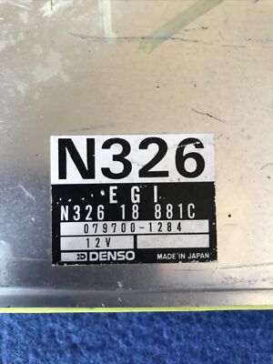 1986 Mazda RX7 RX-7 5 speed ECM ECU N326 18 881 C | eBay