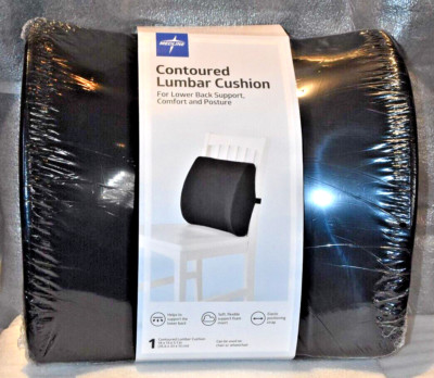Medline Contoured Lumbar Cushion For Lower Back Support For Comfort & Posture*