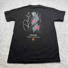 Primitive X Naruto Itachi T Shirt Black Short Sleeve Crew Neck Men Size Small S