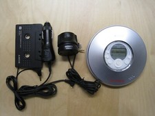 Sony Walkman D-NE326CK Portable CD Player MP3 w/ Remote DC Car Cassette Adaptor
