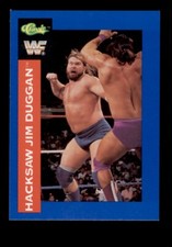 1991 CLASSIC WWF #8 HACKSAW JIM DUGGAN WRESTLING