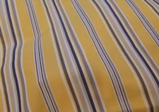 Outdoor Yellow Multi Stripe awning Upholstery Waterproof Canvas fabric By Yard