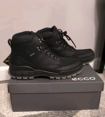 Ecco Track 25 Gore-tex Mid Ride Hiking Boot Black Mens 10
