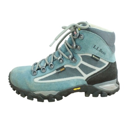 LL Bean Women's Bigelow Goretex Hiking Boots Atlantic Green Size