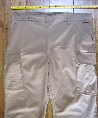 WESTEX UltraSoft FR FLAME RESISTANT CARGO Pants Mens 40x32 KHAKI Brown 40x0B USA - Picture 6 of 24