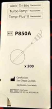 Carefusion P850A Probe Covers - 5 Outer Boxes 200 Ct each - 1000 Total