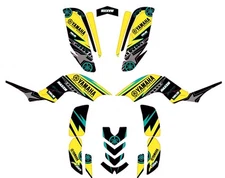 Fits Yamaha Raptor 660  GRAPHICS KIT STICKER DECALS YAMAHA RAPTOR 660