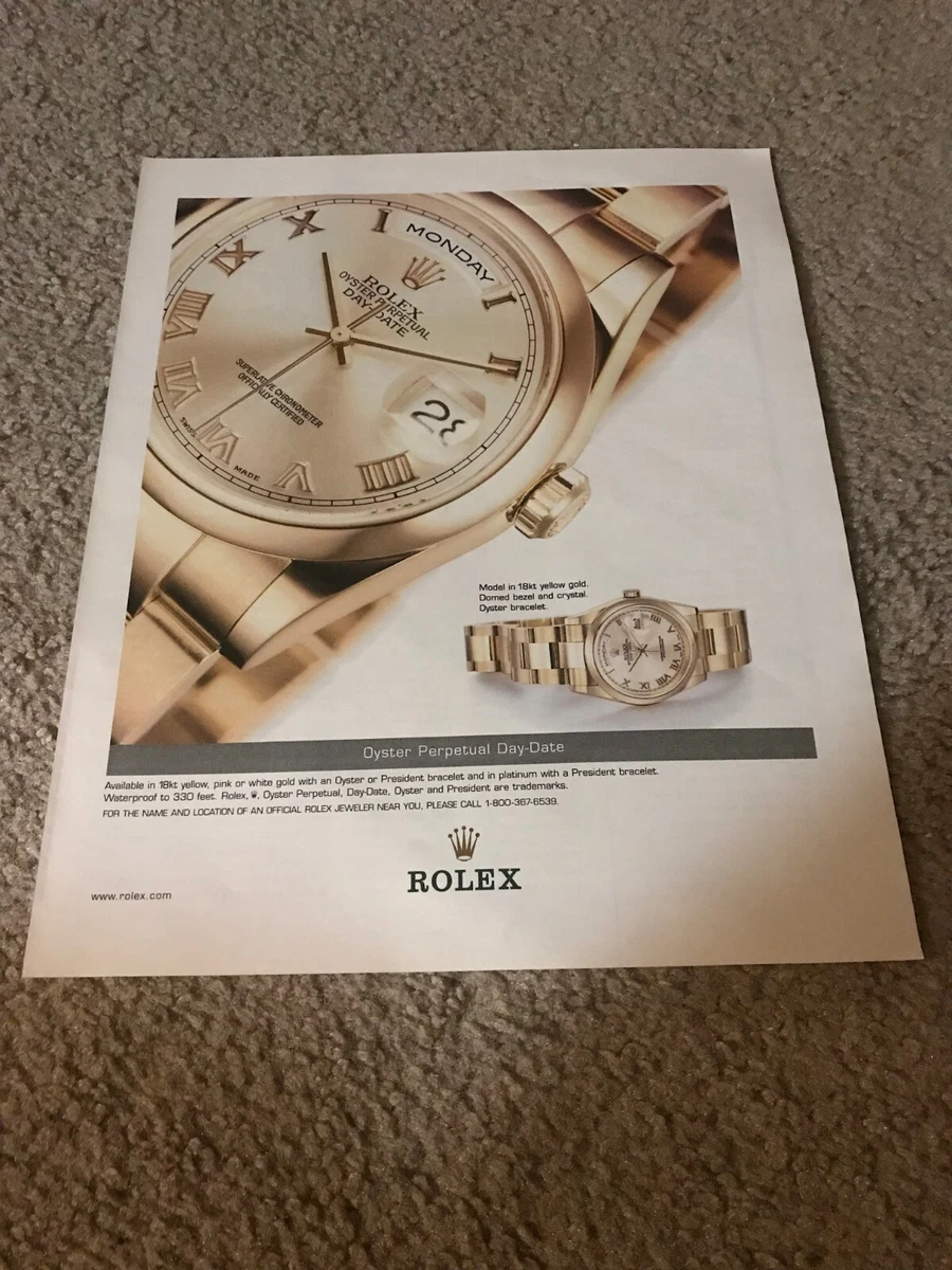 Rolex day date gold used hot sale