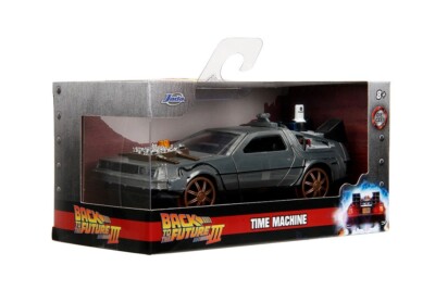 Back to the Future 3 DeLorean DMC Time Machine 1990 Train Diecast