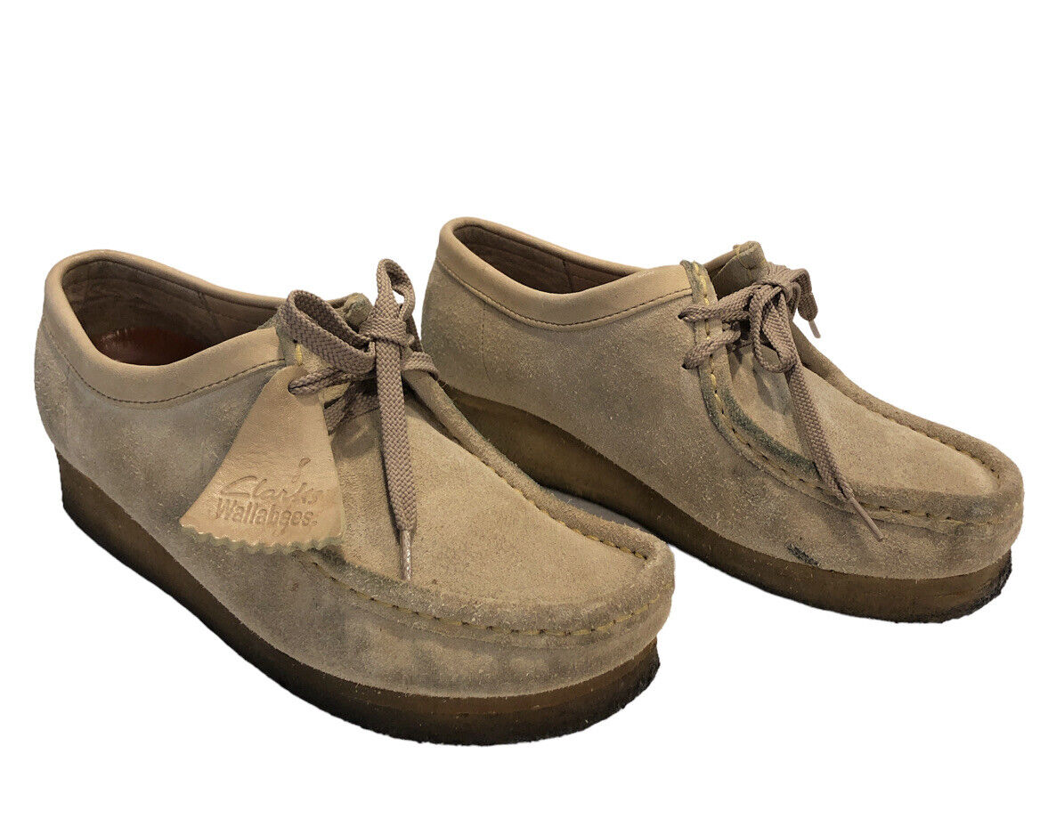 Clarks Originals Wallabee Women's Size 8.5M Leather With Clarks Originals Wallabee Women's Size 8.5M Leather With