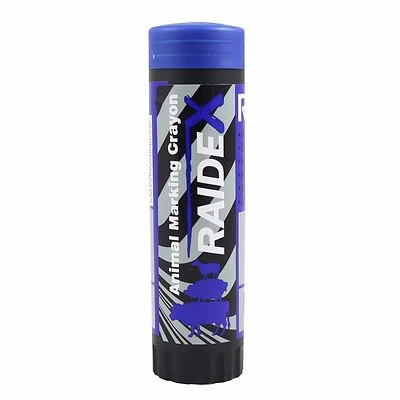 Raidex Viehzeichenstift Blau, Markierungsstift zur Kennzeichnung von Tieren
