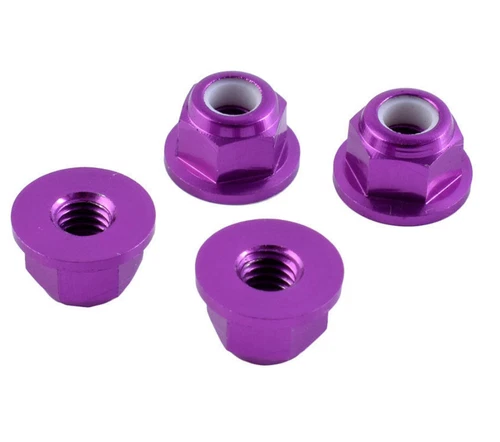 Rc Purple Wheel Nuts For Traxxas Rustler Stampede Bandit Skully Trx4