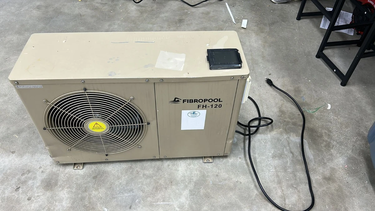 FH120 Above Ground Pool Heat Pump Fibropool®