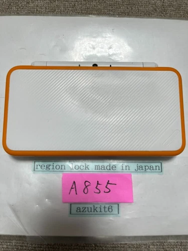 New Nintendo 2DS XL LL White  Orange Console region Japanese A855