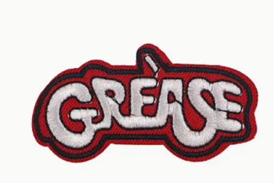 GREASE - 1978 AMERICAN MUSICAL COMEDY - Embroidered Iron-On Patch