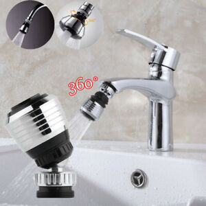 360° Rotate Faucet Filter Tap Diffuser Kitchen Accessory Gadget Bathroom Metal