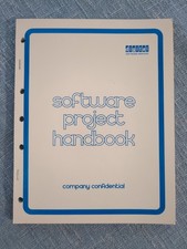 Vintage Digital Equipment Corp DEC Software Project Handbook 1978