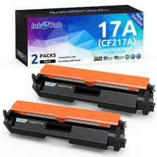 INK E-SALE 17A Compatible Toner Cartridge for HP 17A 19A CF217A CF21 - 2 PK