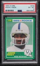 1989 Score 1989 Rookie Andre Rison #272 PSA 6 11rv