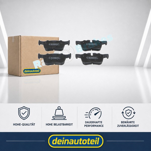 Bremsbelagsatz Scheibenbremse Vorne RAP Brakes R P1556 FüR Volvo-image