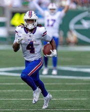 James Cook Buffalo Bills NFL 8"x10" Glossy Photo Print 3