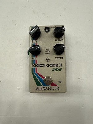 Alexander Pedals Radical Delay II Plus Digital Echo Guitar Effect Pedal