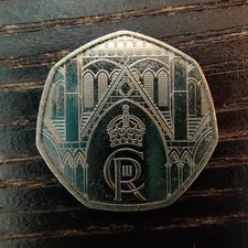 King Charles III Coronation 2023 Commemorative 50p Circulated Collectable Coin