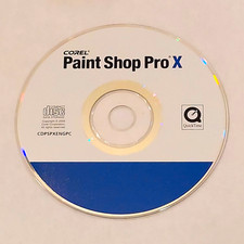 Corel Paint Shop Pro X Photo Editing Software CD for Windows English CDPSPXENGPC