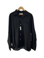 WACKO MARIA Long Sleeve Shirt L BLK Solid