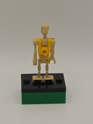 LEGO Star Wars Battle Droid Commander Minifigure Yellow Torso sw0184 - Picture 3 of 4