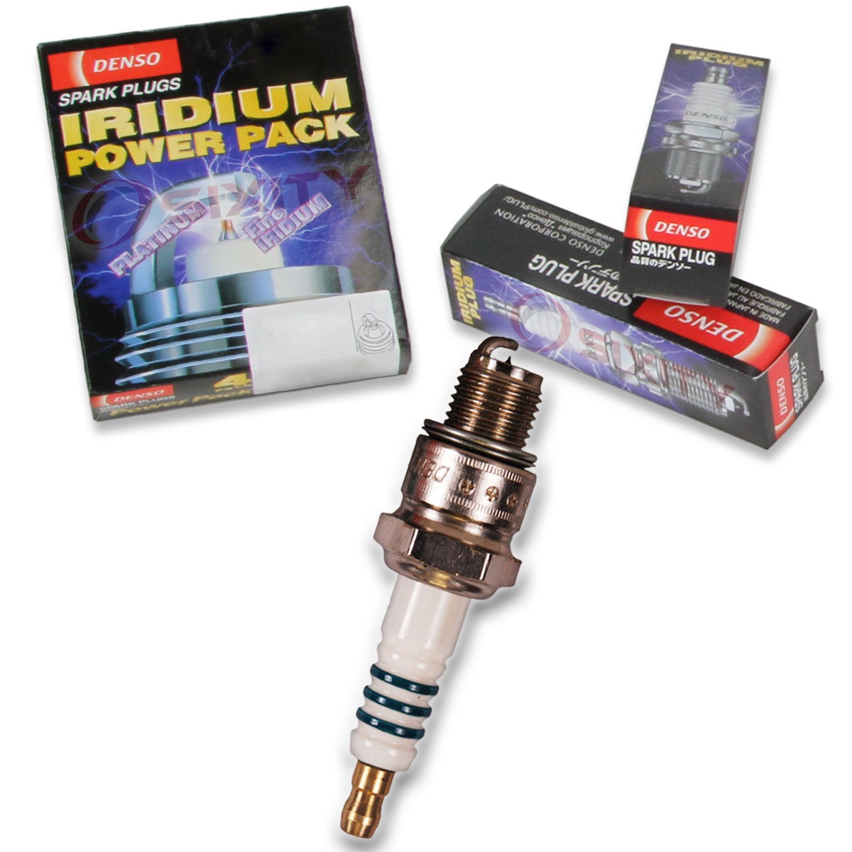 1 pc Denso Iridium Power Spark Plug for Cobra BM50 1994-1997 Tune Up Kit zw