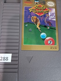 2 retro Nintendo video games NES  Side Pocket, Days of Thunder 26288 wt11