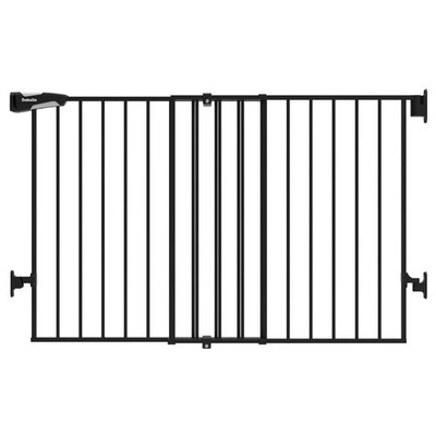 2-in-1 Auto Close Dog Gate, Extra Wide 31.5-55''
