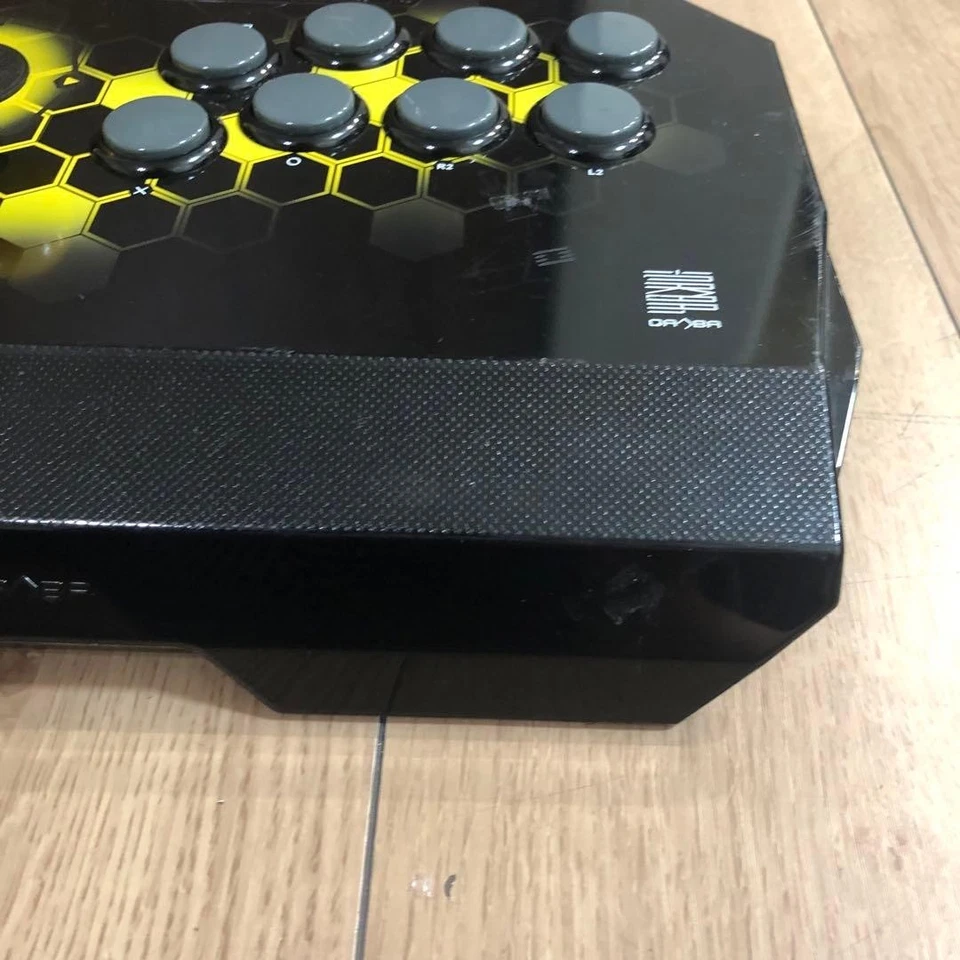 QANBA DRONE Arcade Joystick Wired Controller Black For PlayStation 4 Tested Used - Image 3 of 4