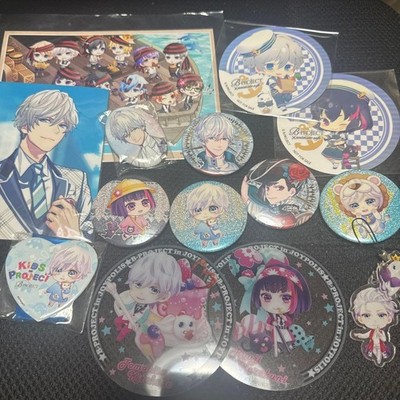 B-Project Ryuji Korekuni Merchandise Set Badges Coasters Keychains