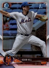 2018 Bowman Chrome Draft Refractors #BDC154 Adam Hill - BB
