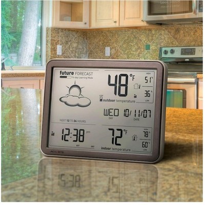 Atomic Weather Clock with Wireless Forecasting