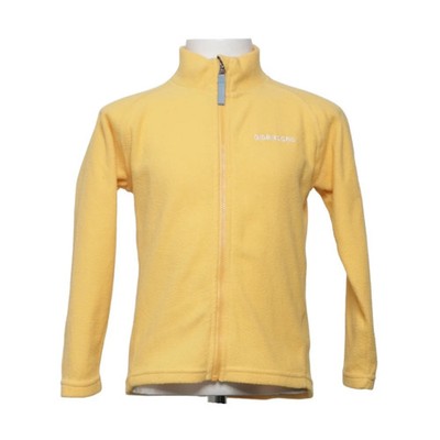 Didriksons, Fleecejacke, Unisex (Kinder), Größe: 110, Gelb, Polyester #YjA