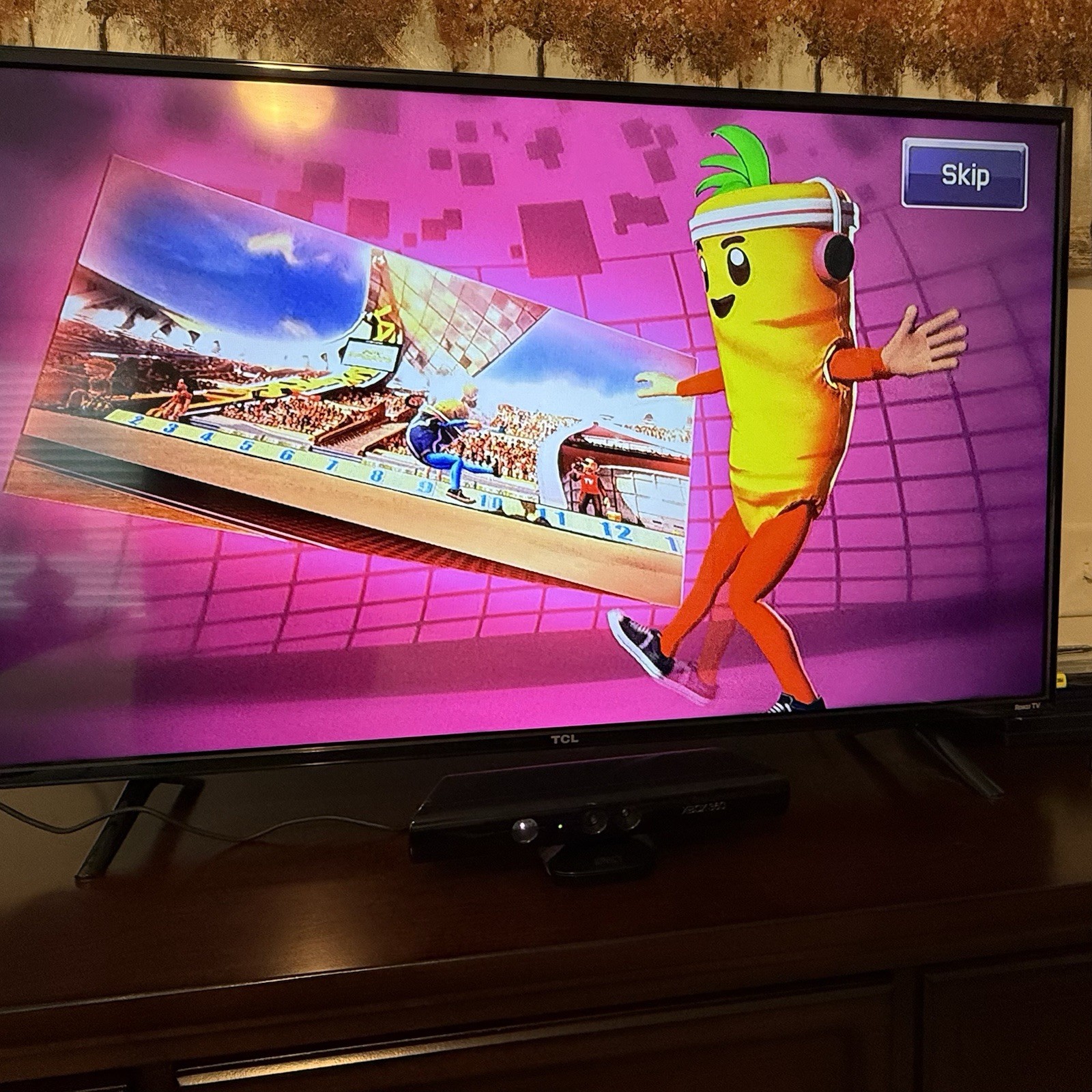 Xbox 360 Kinect Sensor Bar w/ 5 Games Bundle Model 1414 Microsoft Tested