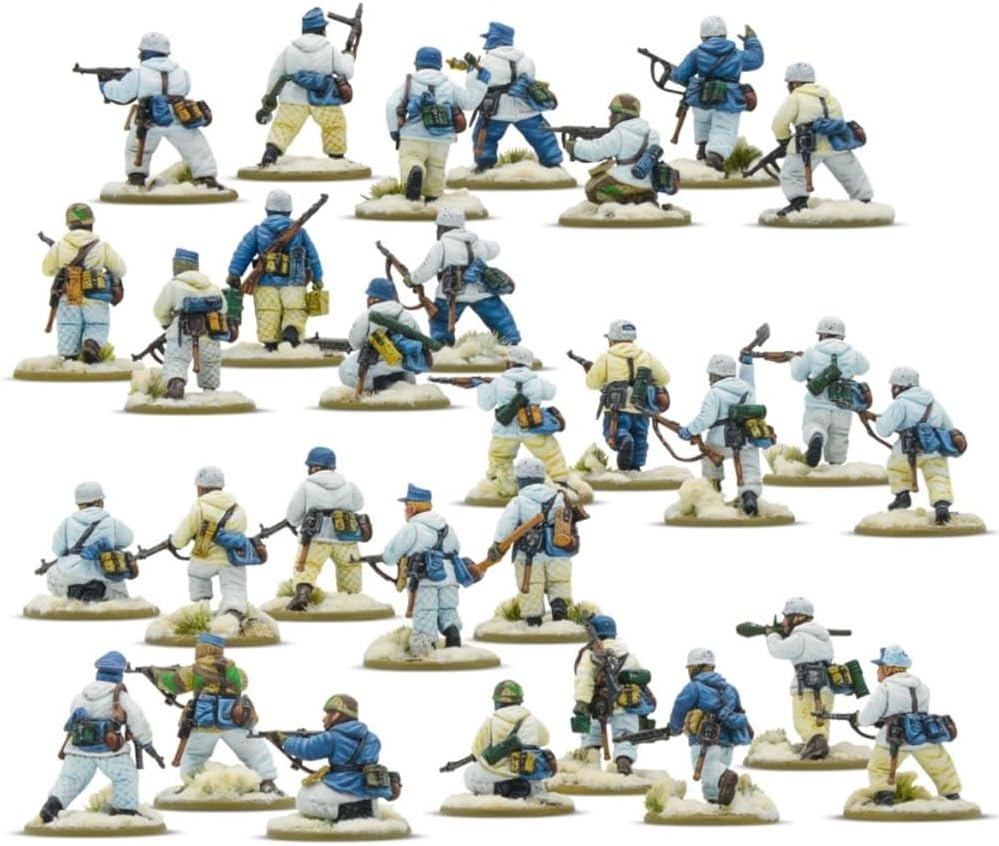 Bolt Action: German: Fallschirmjager Platoon (Winter) | eBay