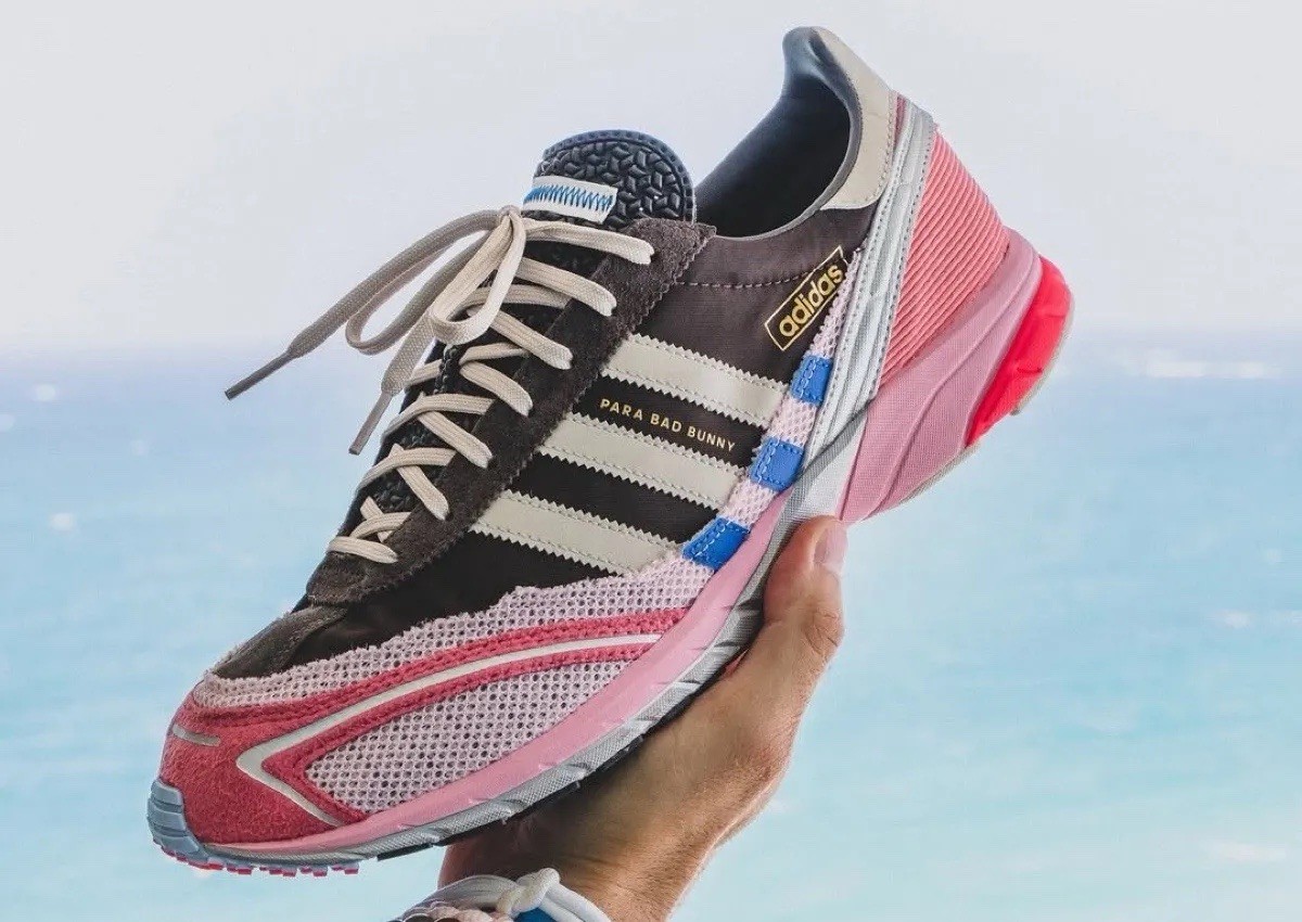 Size 12 - Bad Bunny x adidas Adizero SL72 Brown Clear Pink for