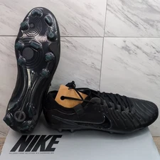 Nike Tiempo Legend 10 Elite FG Men's 9 Shadow Pack Black Soccer DV4328 002