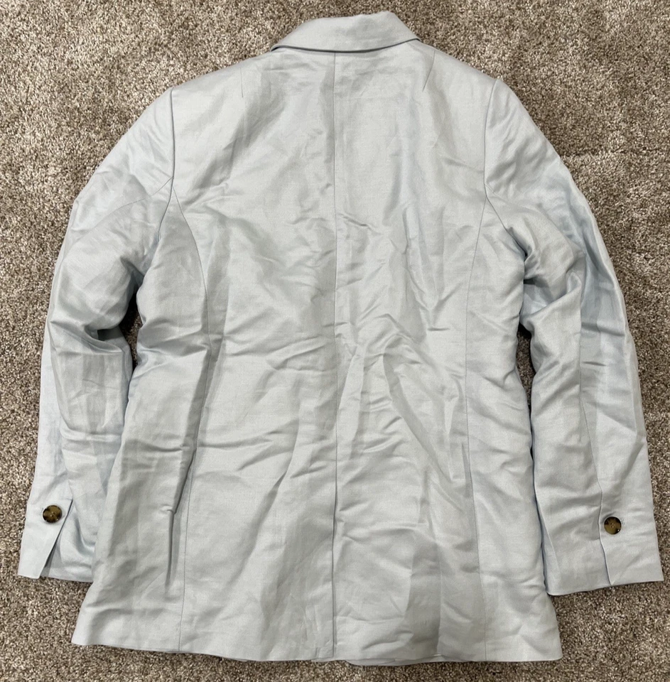 H&M Linen Blend Women’s Size Small Dress Jacket - Image 4 of 4