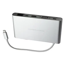 Sanho HyperDrive Ultimate USB-C Multi-Port Hub - Silver